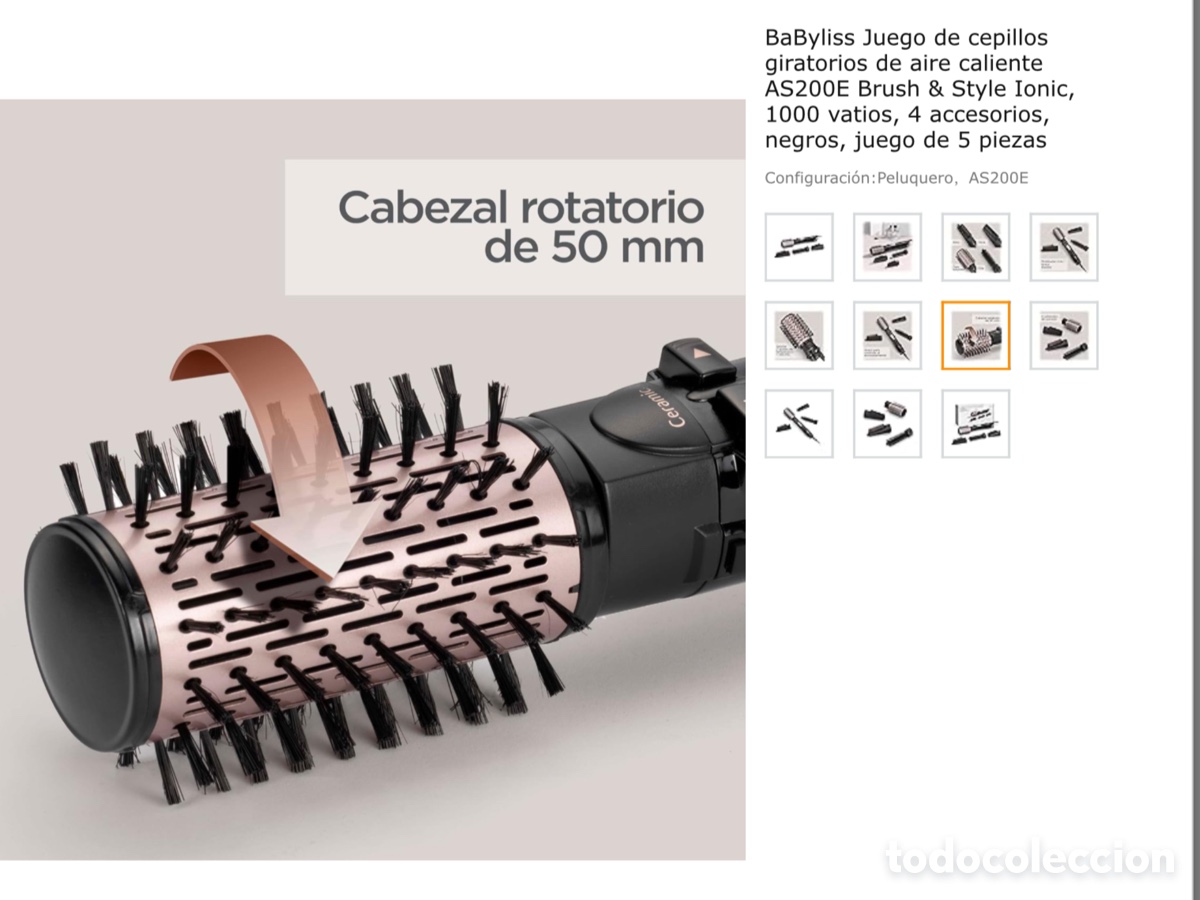 Nuevo: BaByliss, juego de cepillos giratorios - Foto 3