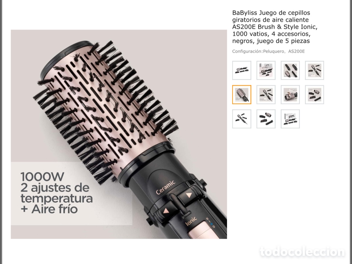 Nuevo: BaByliss, juego de cepillos giratorios - Foto 4