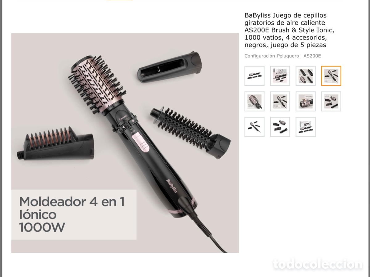 Nuevo: BaByliss, juego de cepillos giratorios - Foto 5