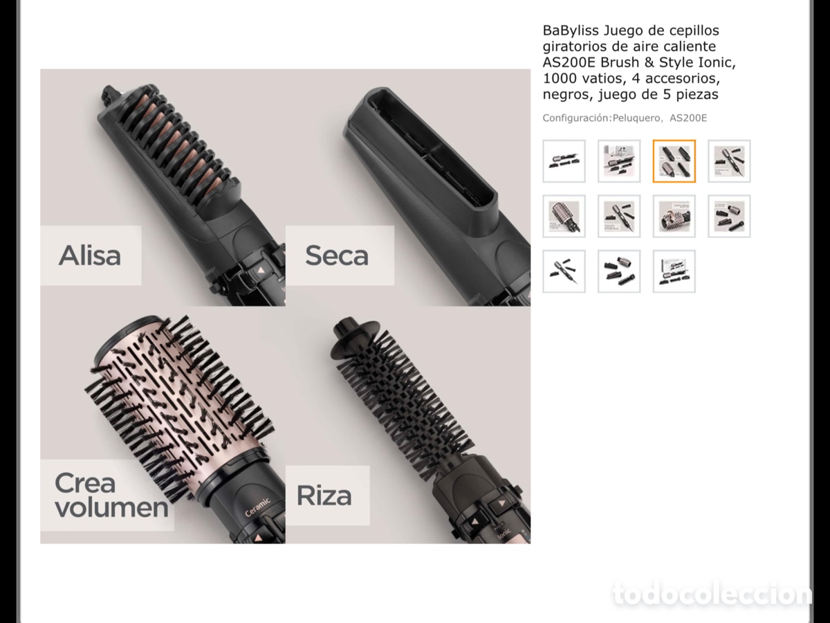 Nuevo: BaByliss, juego de cepillos giratorios - Foto 6