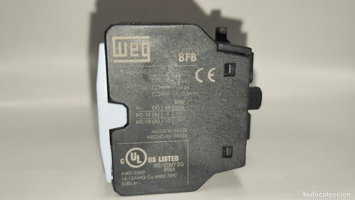 Nuevo: BLOQUE DE CONTACTOS WEG ELECTR&Oacute;NICA INDUSTRIAL - Foto 2