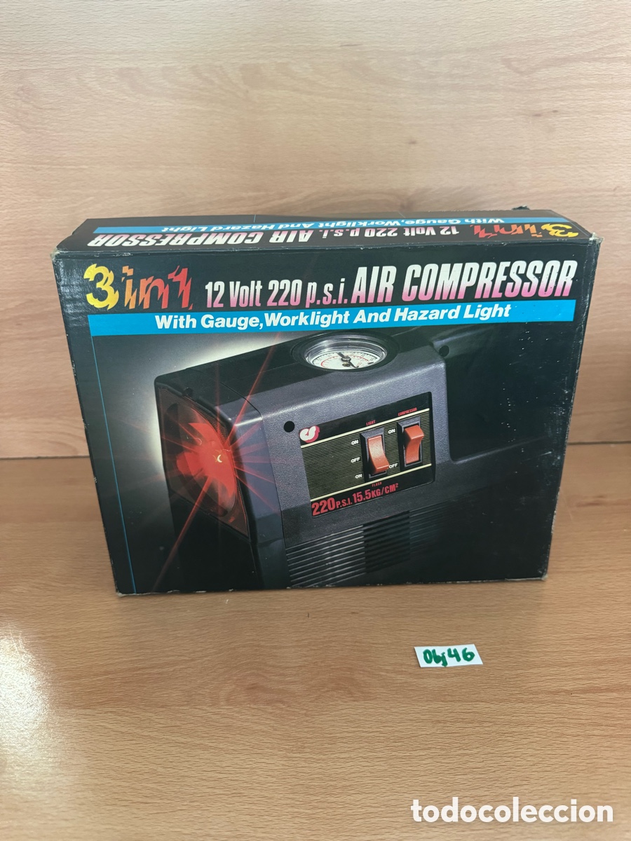 Nuevo: 12 Volt 220 p.s.i. AIR COMPRESSOR - Foto 1
