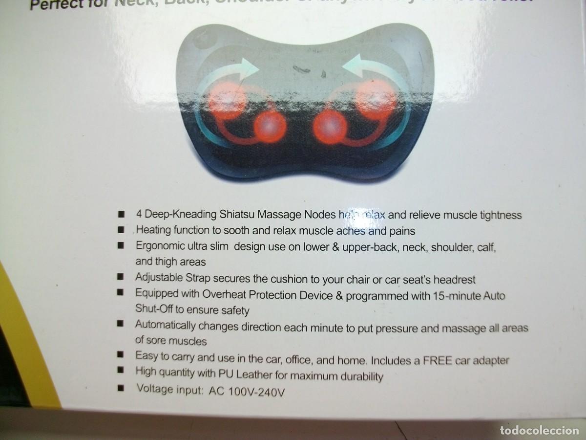 Nuevo: MULTIPURPOSE PORTABLE SHIATSU MASSAGE - Foto 2