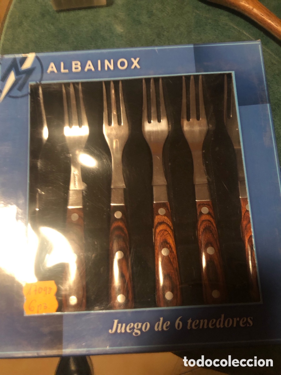 Neuf: 6 tenedores de mesa albainox