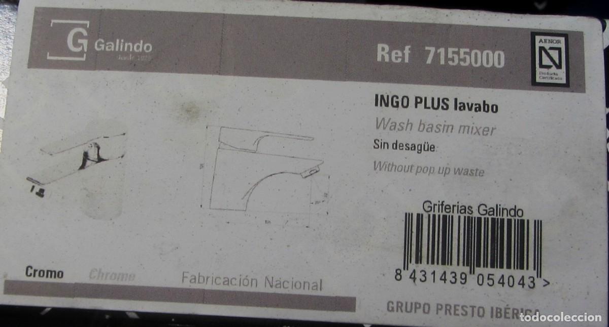 Nuevo: Grifo GALINDO INGO PLUS Lavabo 7155000 - Foto 6