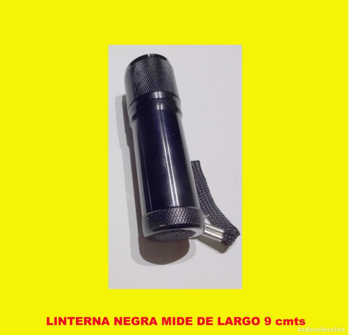 Nuevo: LINTERNA NEGRA MIDE 9CMTS DE LARGO - Foto 1