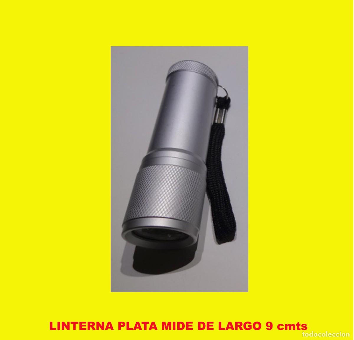 Nuevo: LINTERNA PLATA MIDE 9 CMTS - Foto 1