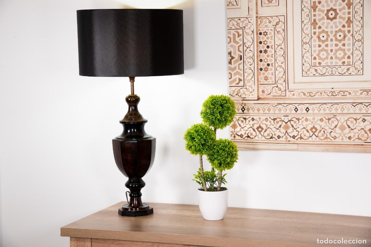 Nuevo: L&aacute;mpara de mesa, estilo Imperio. Sin pantalla. - Foto 2