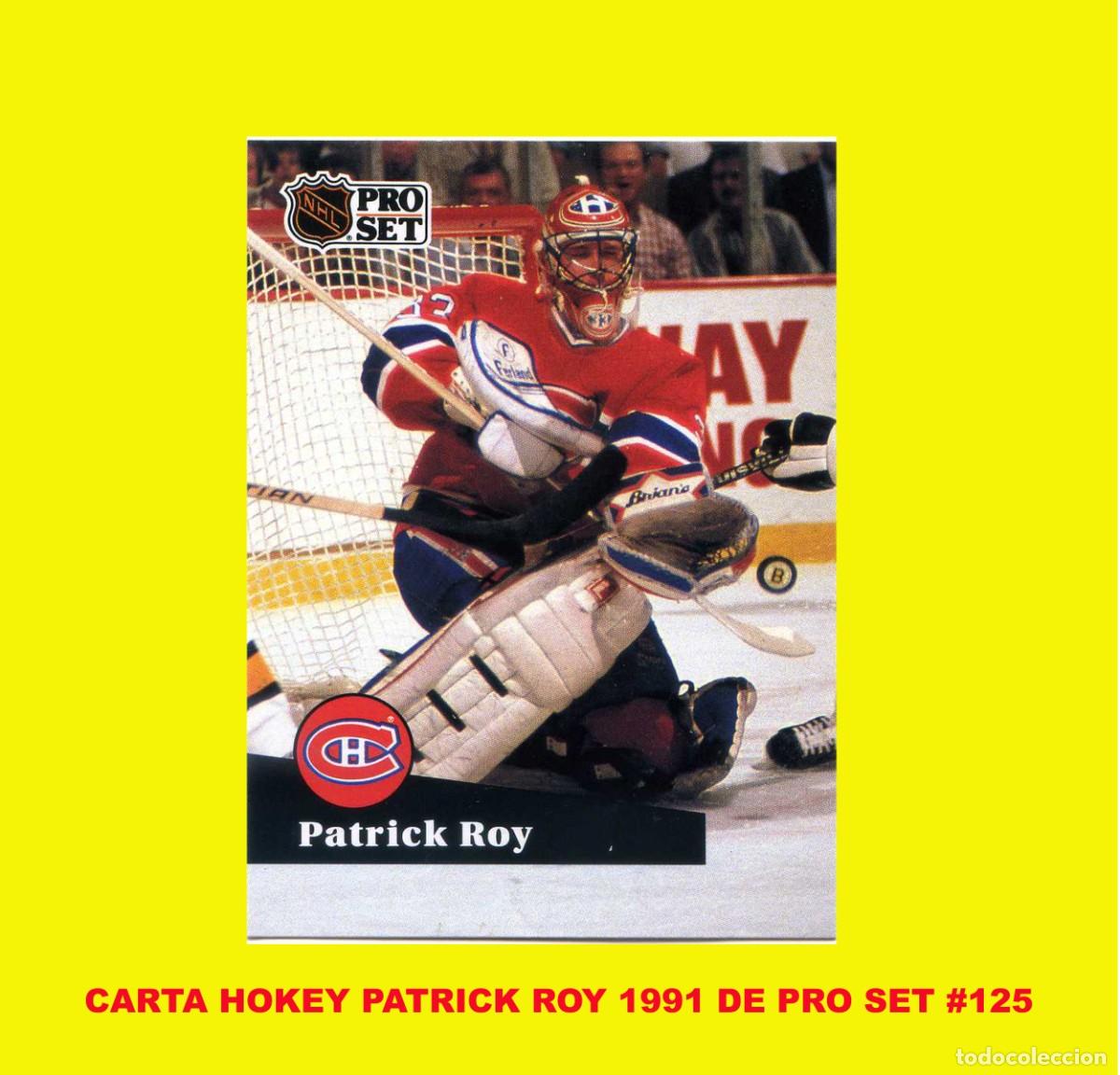 Nuevo: CARTA HOCHEY PATRICK ROY DE PRO SET 1991 #125 - Foto 1