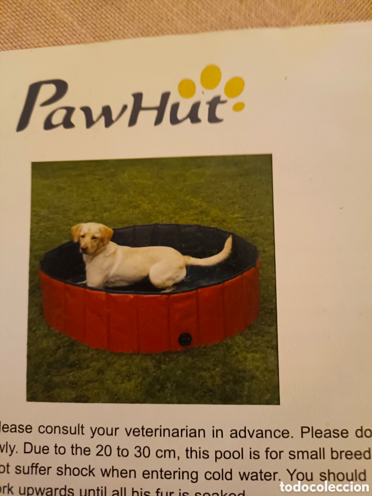 Nuevo: Piscina para perros plegable - Foto 1