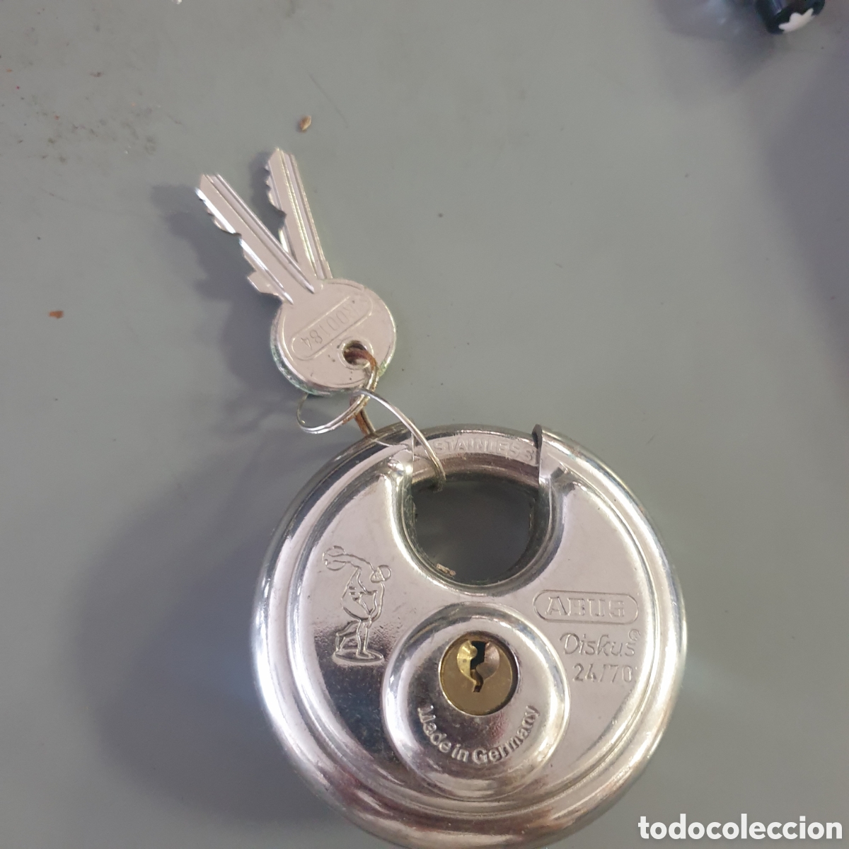 Nuevo: Candado ABUS NUEVO con llaves - Foto 1