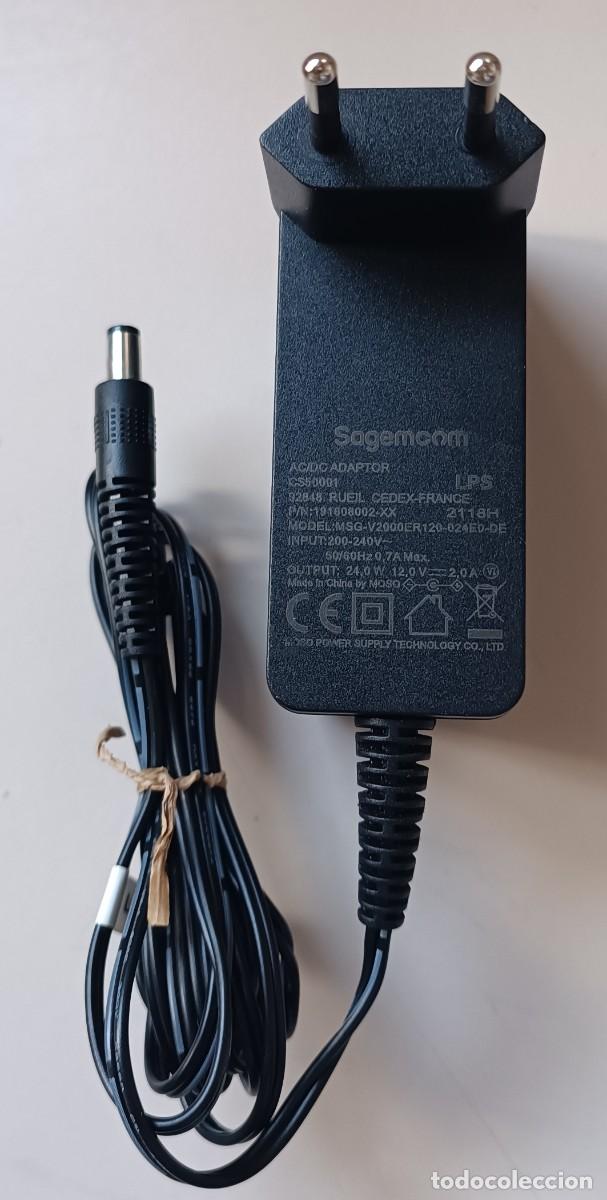 Nuevo: CARGADOR SAGEMCOM. ( Nuevo ) - Foto 2