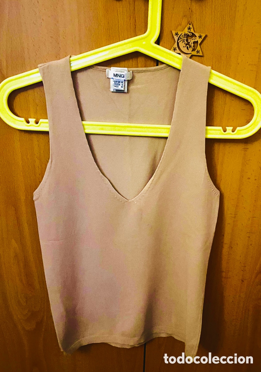 Nuevo: Top Beige Mango ajustado - Foto 4