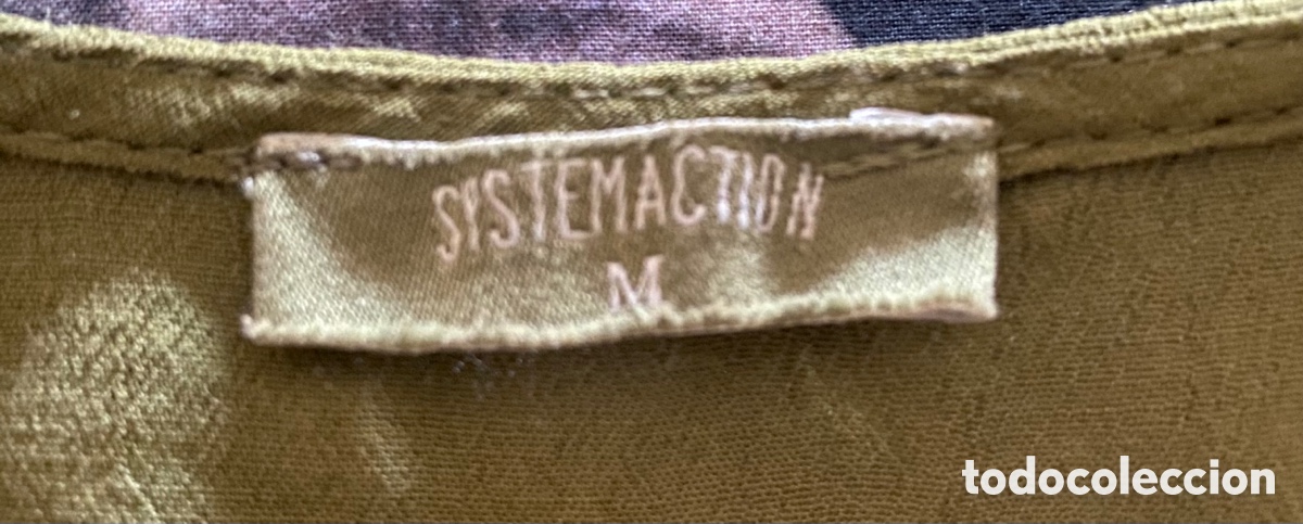Nuevo: Blusa Verde de gasa Systemaction - Foto 2