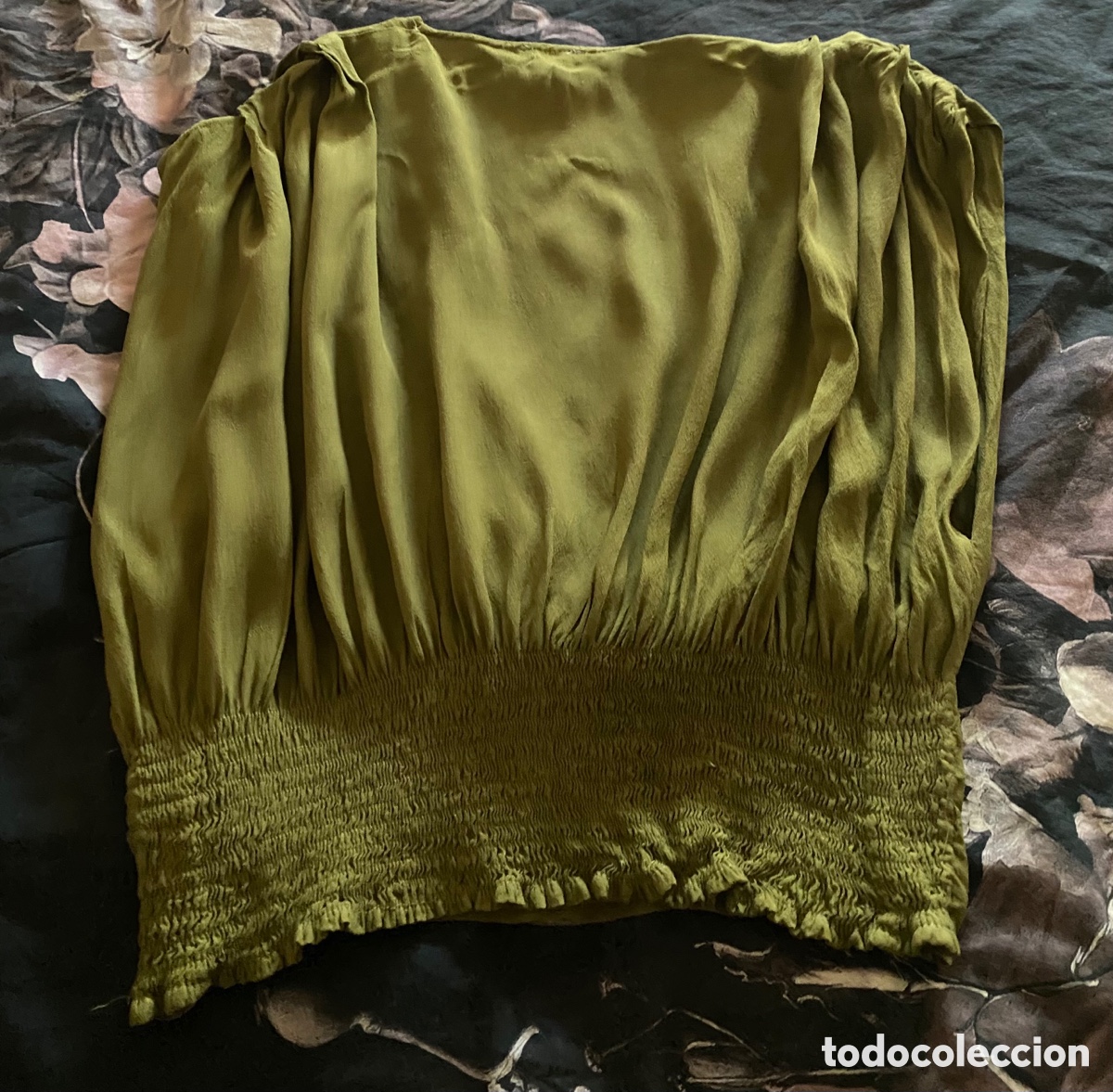 Nuevo: Blusa Verde de gasa Systemaction - Foto 3