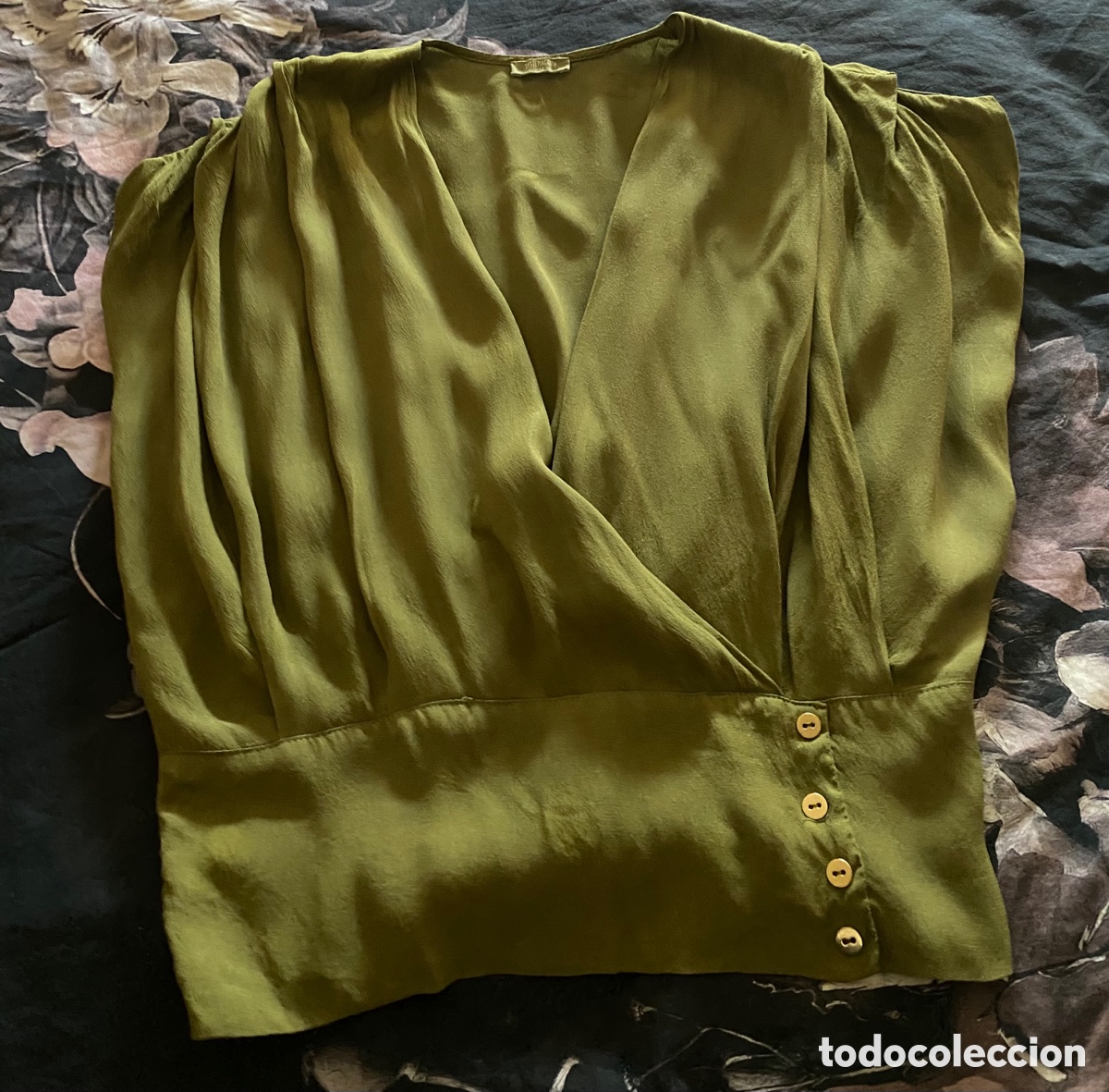 Nuevo: Blusa Verde de gasa Systemaction - Foto 1