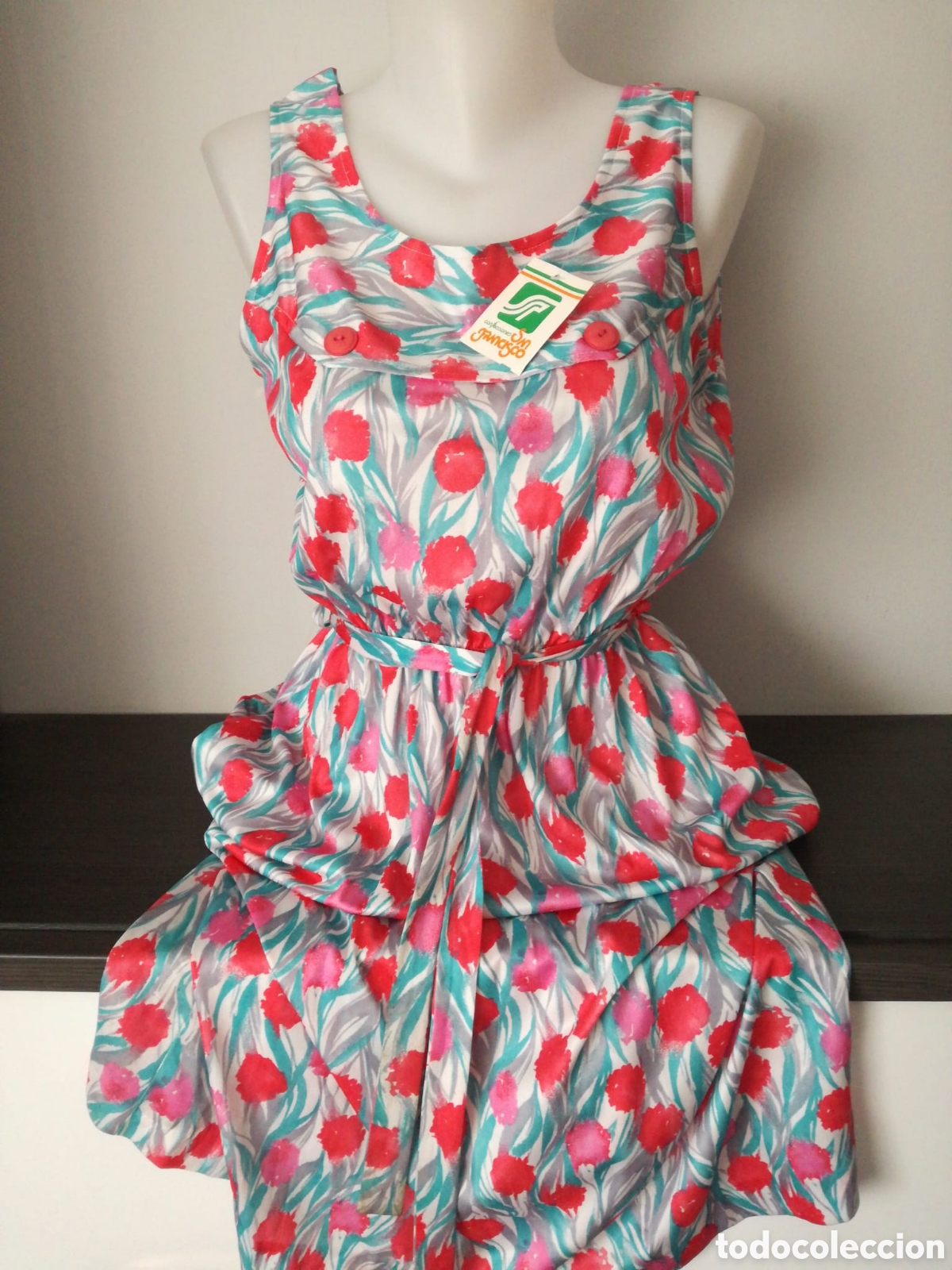 Nuevo: Vestido Bata Detalle Botones - Foto 1