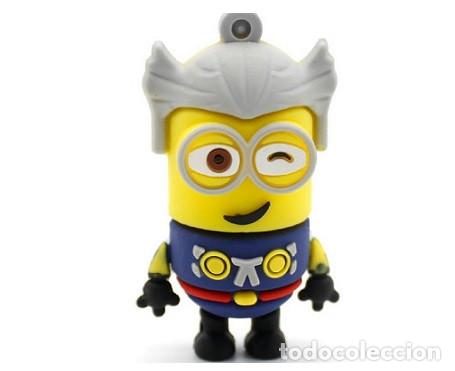 Nuevo: Pendrive Pen Drive USB Cl&eacute; 8GB Los Minions Thor - Foto 1