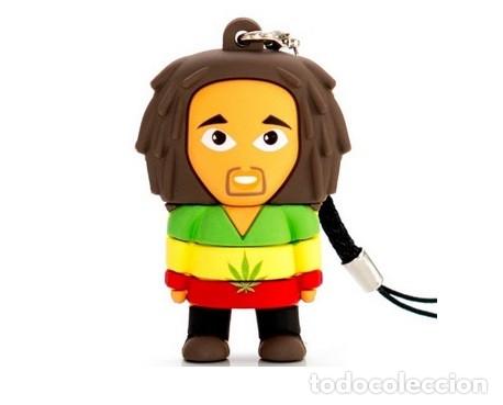 Nuevo: Pendrive Pen Drive USB Cl&eacute; 16GB Bob Marley - Foto 1