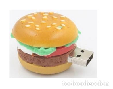 Nuevo: Pendrive Pen Drive USB Cl&eacute; 8GB Hamburguesa - Foto 1