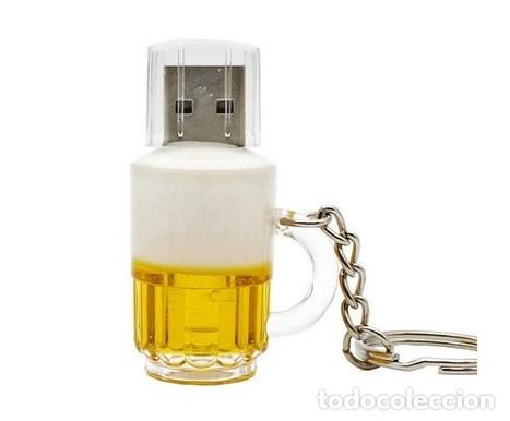 Nuevo: Pendrive Pen Drive USB Cl&eacute; 8GB Jarra de cerveza - Foto 1