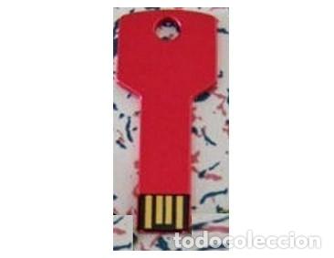 Nuevo: Pendrive Pen Drive USB Cl&eacute; 8GB Llave Roja - Foto 1