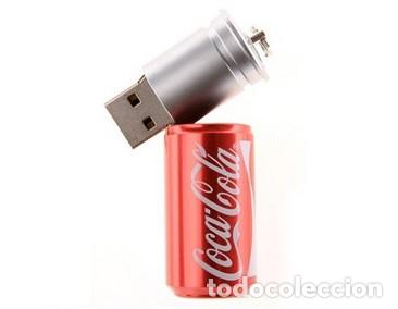 Nuevo: Pendrive Pen Drive USB Cl&eacute; 8GB Refresco Coca-Cola - Foto 1