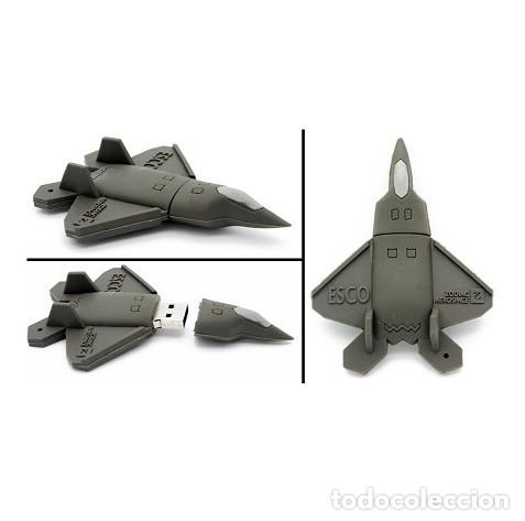 Nuevo: Pendrive Pen Drive USB Cl&eacute; 64GB Avion de Combate (model 2) - Foto 1