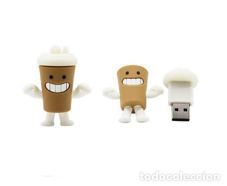 Nuevo: Pendrive Pen Drive USB Cl&eacute; 8GB Cafe, Chocolate - Foto 1