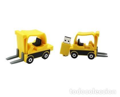 Nuevo: Pendrive Pen Drive USB Cl&eacute; 8GB Carretilla Elevadora - Foto 1