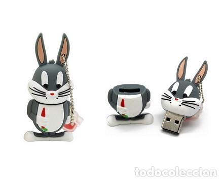Nuevo: Pendrive Pen Drive USB Cl&eacute; 64GB Bugs Bunny Conejo - Foto 1