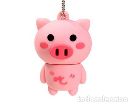 Nuevo: Pendrive Pen Drive USB Cl&eacute; 64GB Cerdo Cerdito (model 3) - Foto 1
