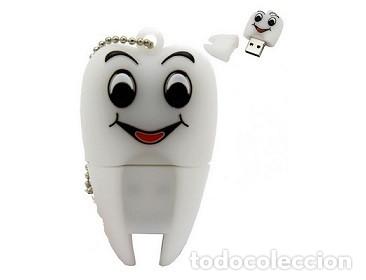 Nuevo: Pendrive Pen Drive USB Cl&eacute; 8GB Dientes (model 2) - Foto 1