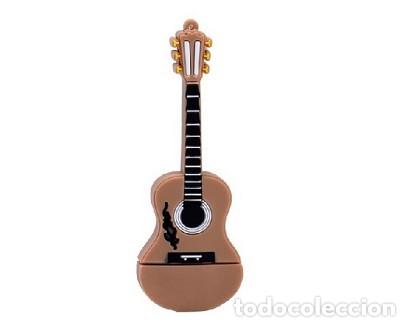Nuevo: Pendrive Pen Drive USB Cl&eacute; 8GB Guitarra (model 2) - Foto 1
