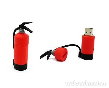 Nuevo: Pendrive Pen Drive USB Cl&eacute; 64GB Extintor - Foto 1