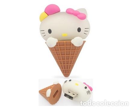 Nuevo: Pendrive Pen Drive USB Cl&eacute; 64GB Helado Hello Kitty - Foto 1