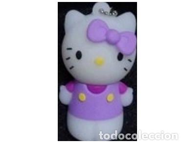Nuevo: Pendrive Pen Drive USB Cl&eacute; 64GB Hello Kitty Lila - Foto 1