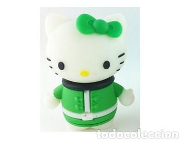 Nuevo: Pendrive Pen Drive USB Cl&eacute; 64GB Hello Kitty Verde - Foto 1