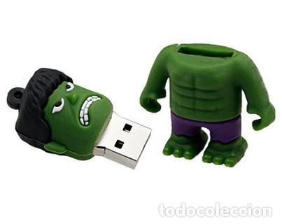 Nuevo: Pendrive Pen Drive USB Cl&eacute; 64GB Hulk (model 2) - Foto 1