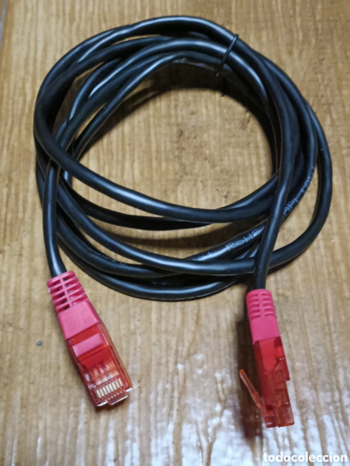 Nuevo: Conector Cable Lan de Red Internet Ethernet Cat 5 RJ45 -2 Metros- - Foto 1