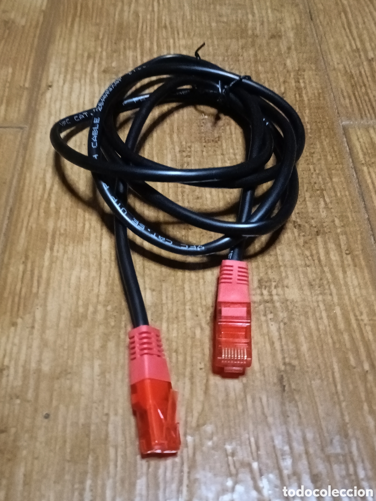Nuevo: Conector Cable Lan Red Internet Cat 5 RJ45 -1.5 metros- - Foto 1