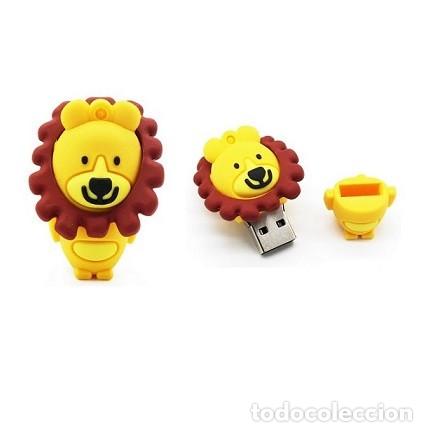 Nuevo: Pendrive Pen Drive USB Cl&eacute; 8GB Leon Tigre - Foto 1
