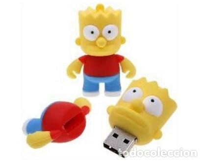 Nuevo: Pendrive Pen Drive USB Cl&eacute; 8GB Los Simpson (The Simpsons) Bart Simpson (model 1) - Foto 1