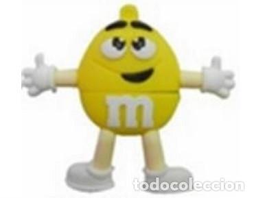 Nuevo: Pendrive Pen Drive USB Cl&eacute; 64GB M&Ms amarillo - Foto 1