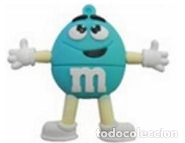 Nuevo: Pendrive Pen Drive USB Cl&eacute; 64GB M&Ms azul - Foto 1