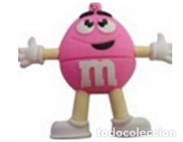Nuevo: Pendrive Pen Drive USB Cl&eacute; 8GB M&Ms rosa - Foto 1