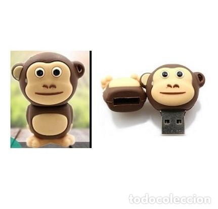 Nuevo: Pendrive Pen Drive USB Cl&eacute; 8GB Mono Monito Donkey (model 3) - Foto 1