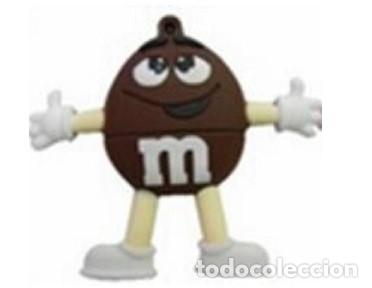 Nuevo: Pendrive Pen Drive USB Cl&eacute; 64GB M&Ms marron - Foto 1
