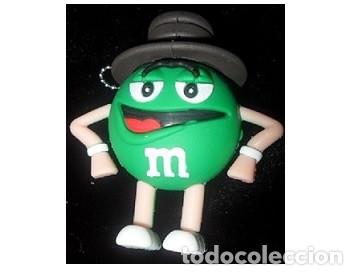 Nuevo: Pendrive Pen Drive USB Cl&eacute; 64GB M&Ms verde con sombrero - Foto 1