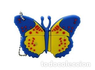 Nuevo: Pendrive Pen Drive USB Cl&eacute; 64GB Mariposa - Foto 1